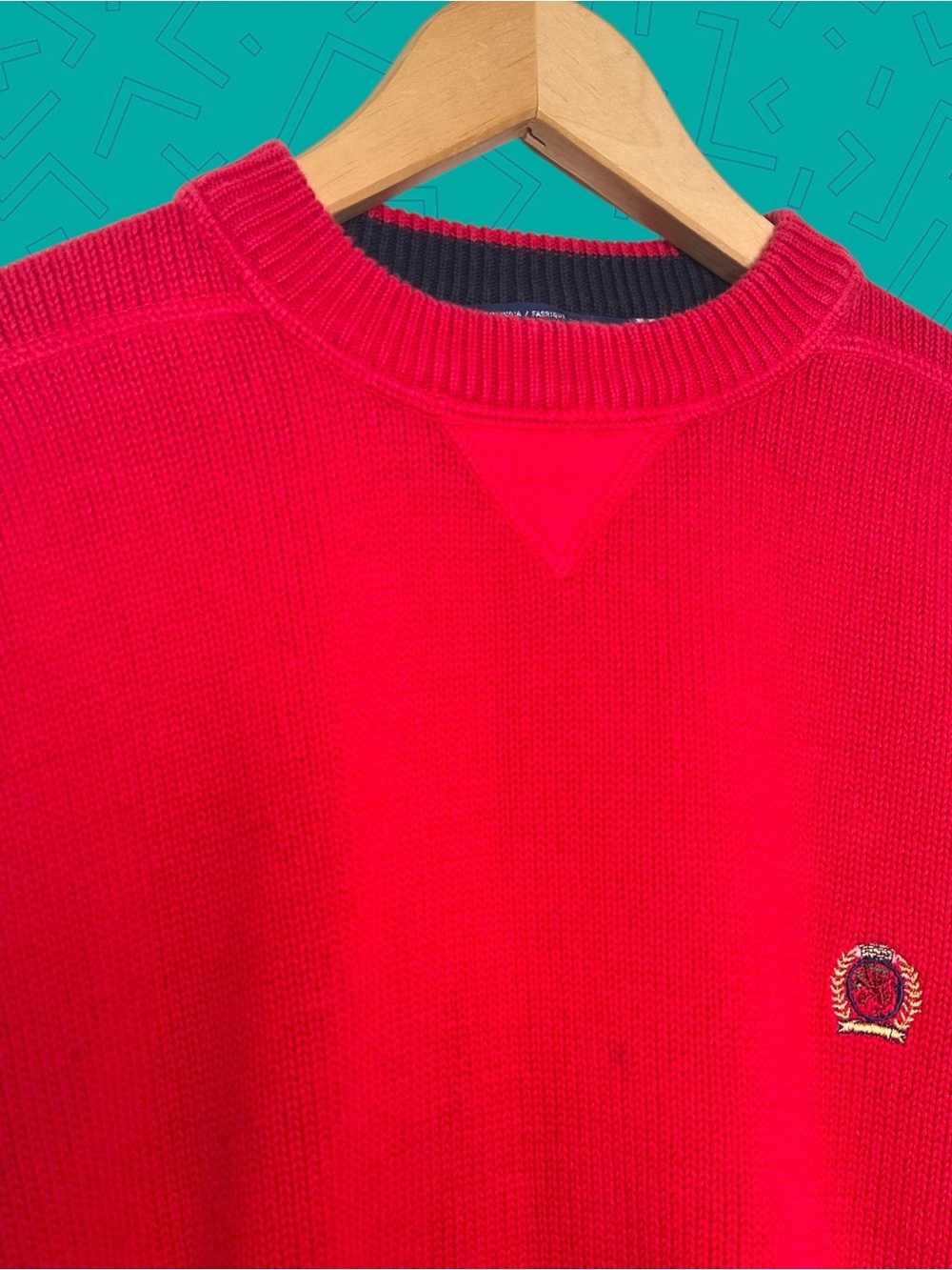 Tommy Hilfiger Crest Logo Crewneck Sweater
